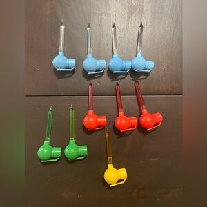 Vintage Christmas Bubble Light Covers for String Lights Lot of 10